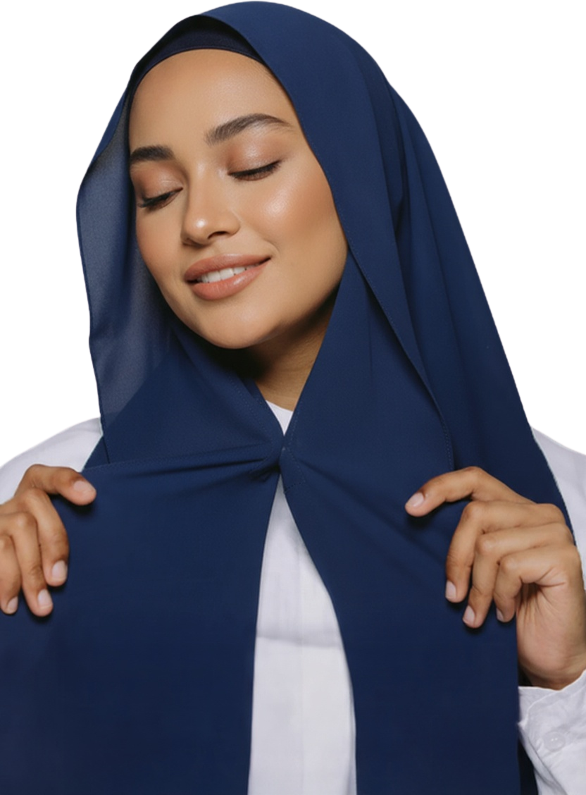 Mıknatıslı Boneli Eşarp