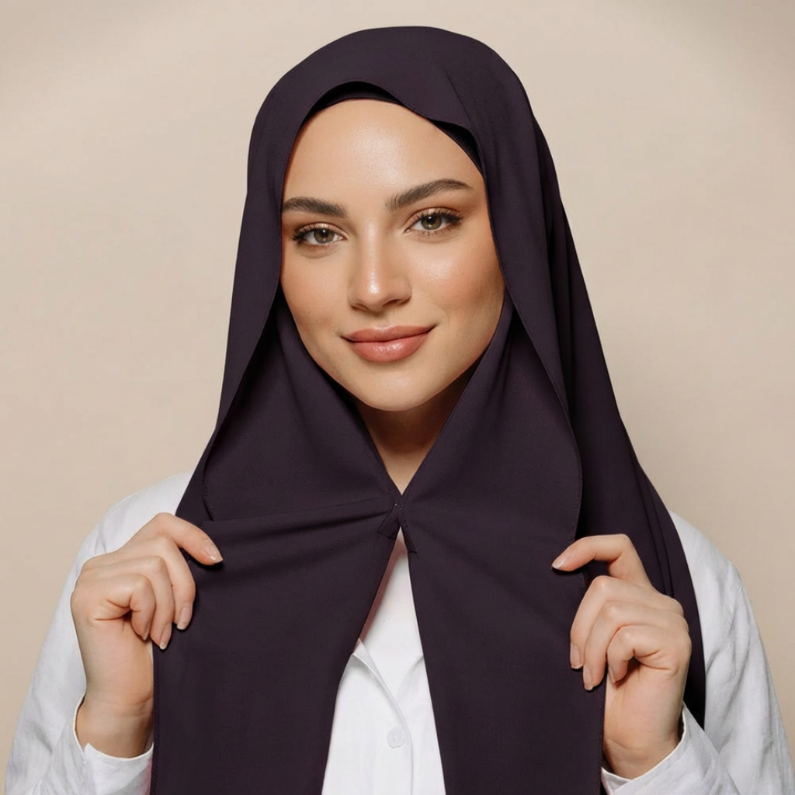 Mıknatıslı Boneli Şal