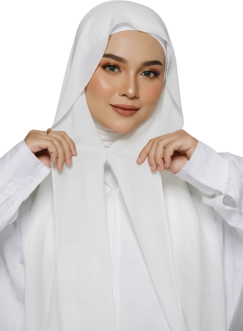 Mıknatıslı Boneli Eşarp