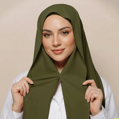 Mıknatıslı Boneli Şal