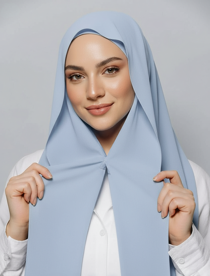 Mıknatıslı Boneli Şal